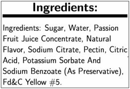 Monin Passion Fruit Puree