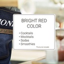 Monin - Grenadine Syrup, Delightfully Sweet, Cranberry-Raspberry Aroma, Natural Flavors, Great for Cocktails, Mocktails, & Smoothies, Non-GMO, Gluten-