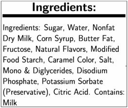 Monin Dulce De Leche Sauce Retail
