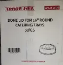 Arrow Foil Dome Lid for 16" Round Catering Tray (1 x 50pc).webp