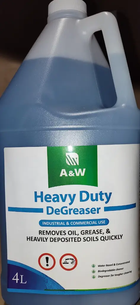 [CHEA004-4] A&W - Heavy Duty Degreaser - 4x4L -Case
