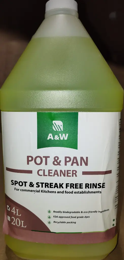 A&W Pot and Pan Cleaner (1 x 4L)