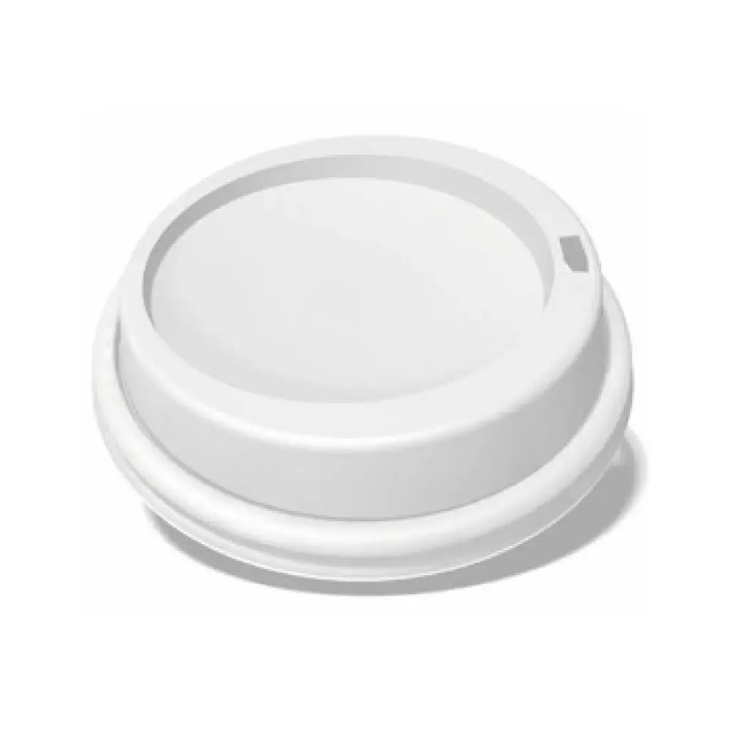 Arrow 10oz-20oz Dome White Lids - Flat (20 x 50pc)