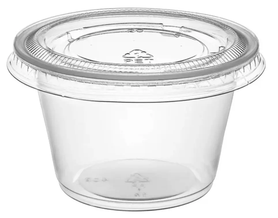 LIDA4 - Arrow 4oz - 74mm Portion Cup Lids (1 x 2500pc)