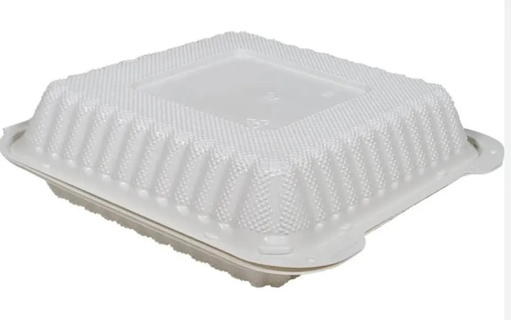 Arrow 8x8x3 ( 801 )MFPP 1 Compartment Hinge Container (1 x 150pc)