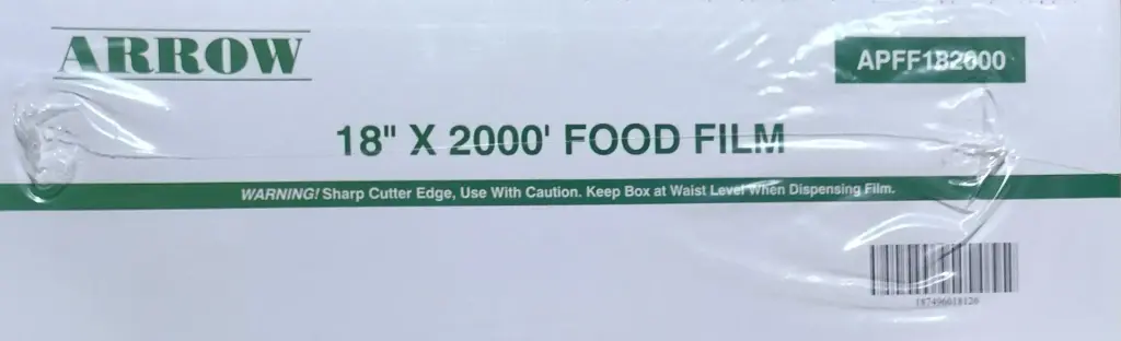 Arrow Food Film - 18" x 2000' (1 x 2000')