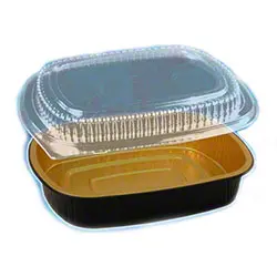 Arrow Foil Lids for Large Black and Gold Gourmet Container (1 x 1000pc)