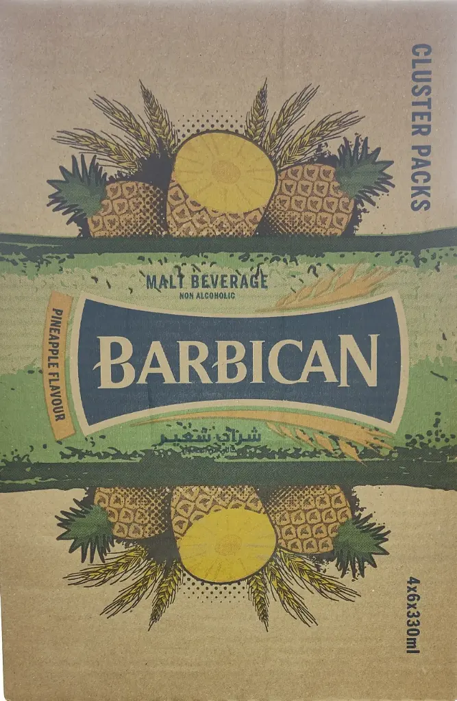 [POPB002] Barbican - PIneapple Flavour - 24 x 330 ml - Case