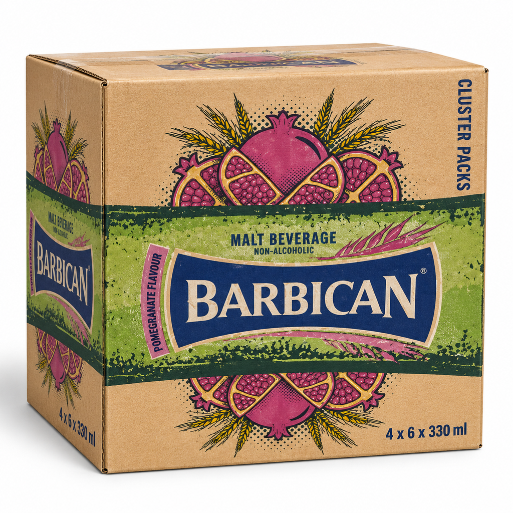[POPB004] Barbican - Pomegranate Flavour - 24 x 330 ml - Case