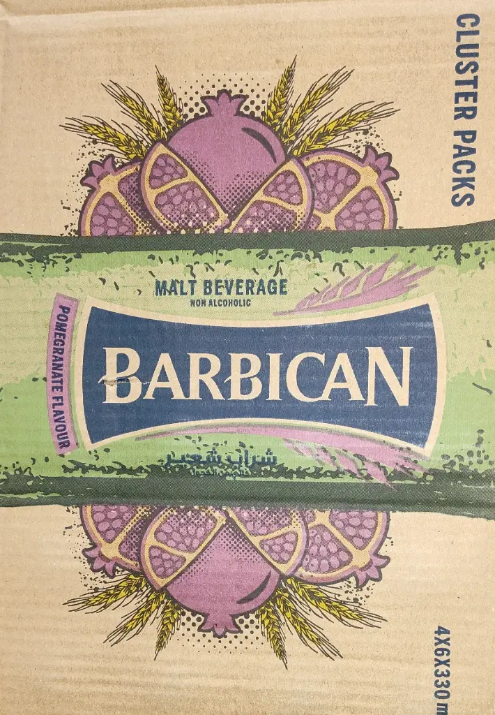 [POPB004] Barbican - Pomegranate Flavour - 24 x 330 ml - Case