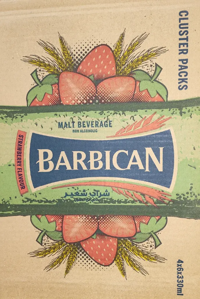 [POPB006] Barbican - Strawberrry Flavour - 24 x 330 ml - Case