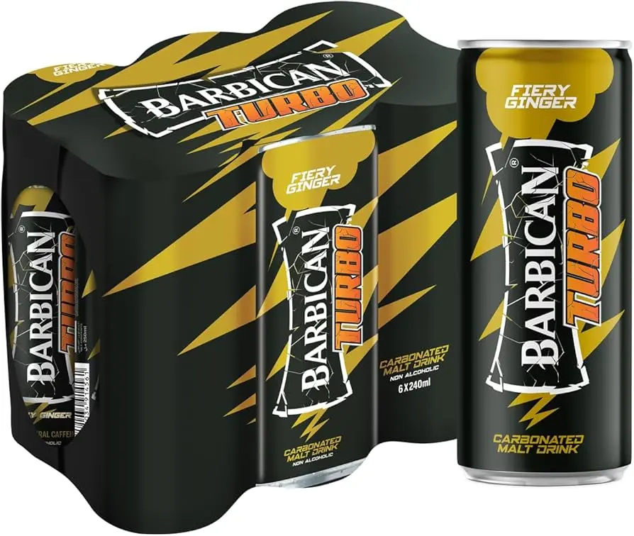 Barbican Turbo Fiery Ginger (24 x 240ml)
