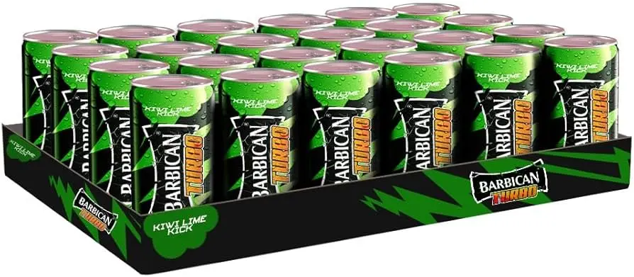Barbican Turbo Kiwi Lime Kick (24 x 240ml)