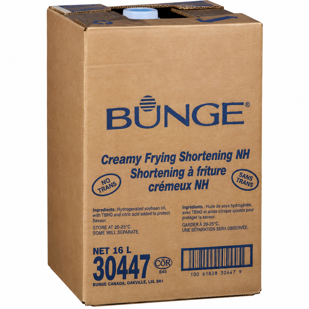 [OILB003] Bunge - Creamy Frying Shortening NH - 16L - Each
