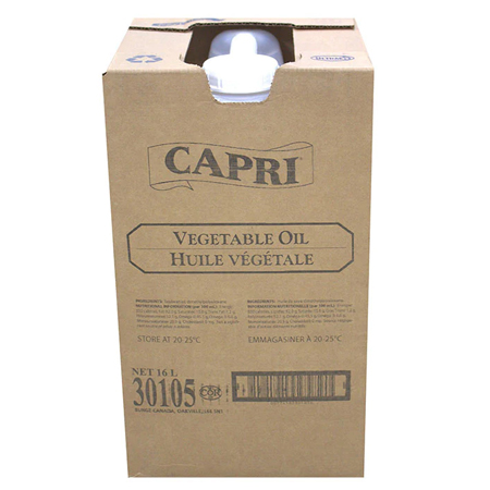Capri Vegetable Oil - 1 x 16L