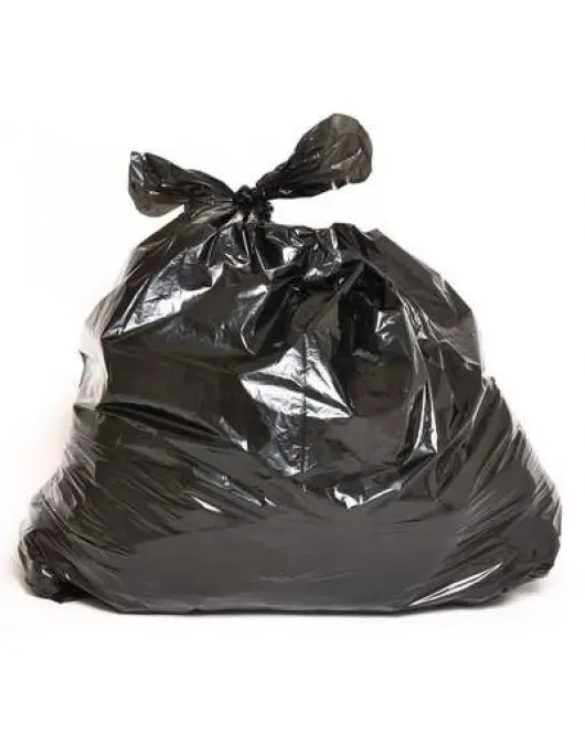 Cascades Black Garbage Bags - 42" x 48"(1 x 100pc)