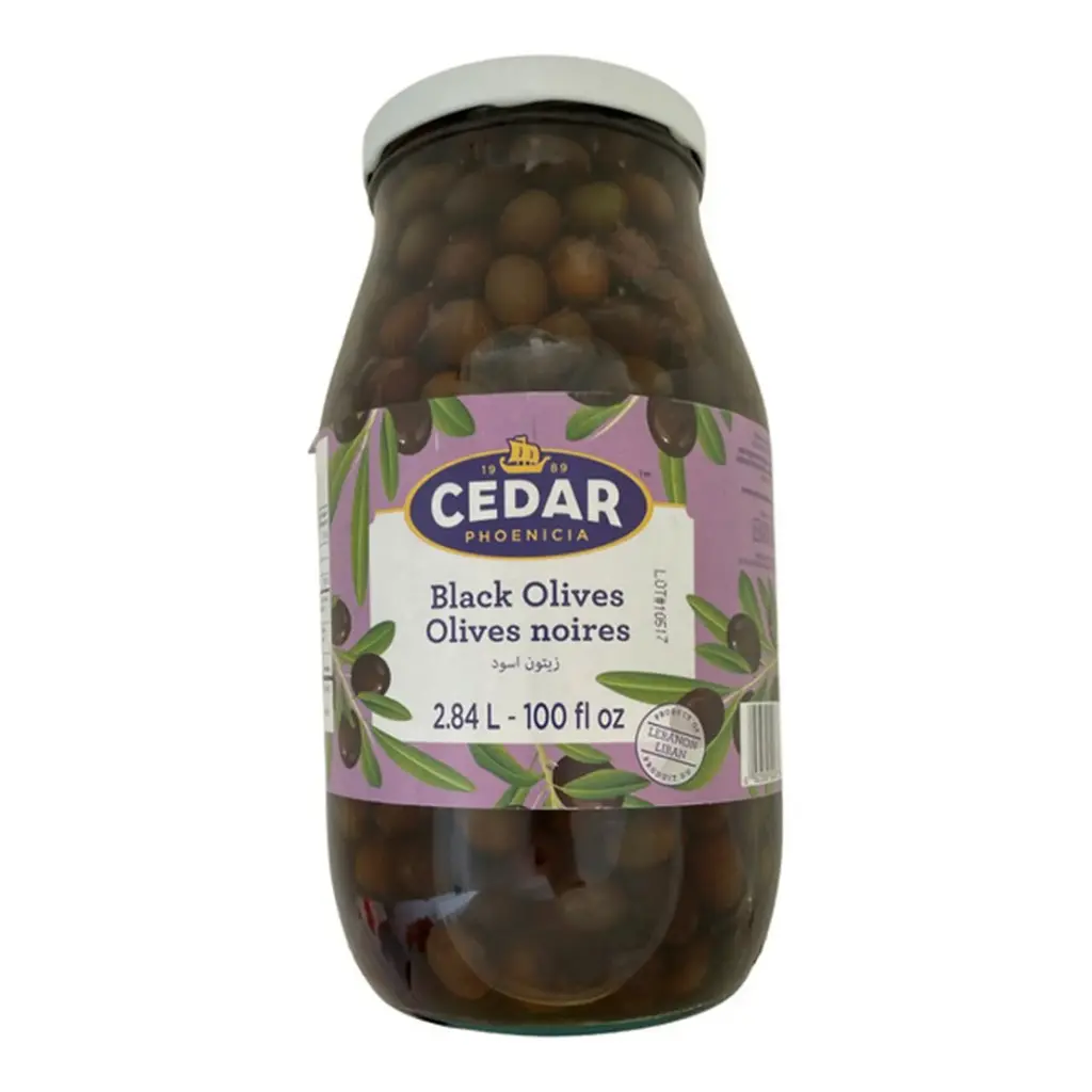 Cedar Phoenicia - Olives Noires (1 x 2.84L)