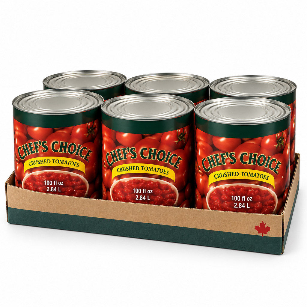 [CANC002-6] Chef's Choice - Crushed Tomatoes - 6x100oz - Case