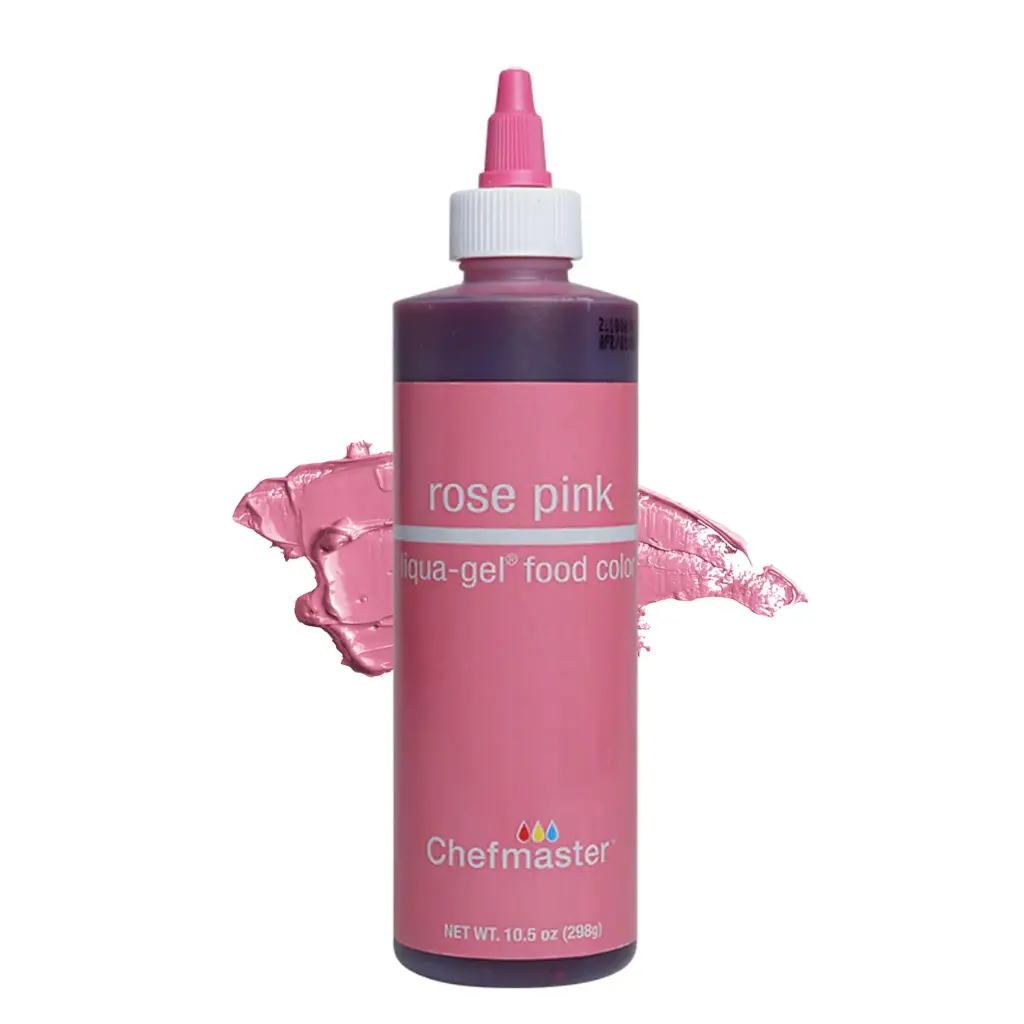 Chefmaster Rose Pink - Liqua Gel Food Color (1 x 298g)