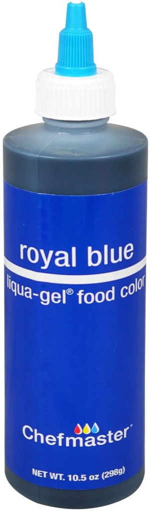 Chefmaster Royal Blue - Liqua Gel Food Color (1 x 298g)