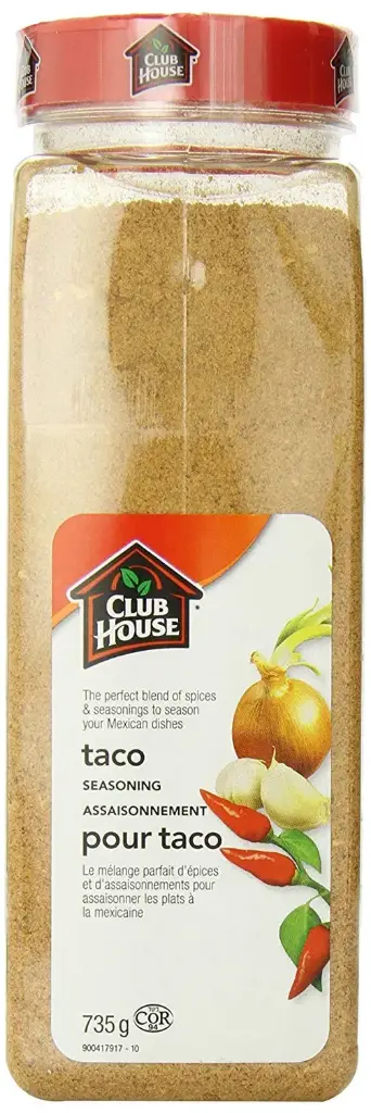 Club House Taco Seasoning (1 x 735g)