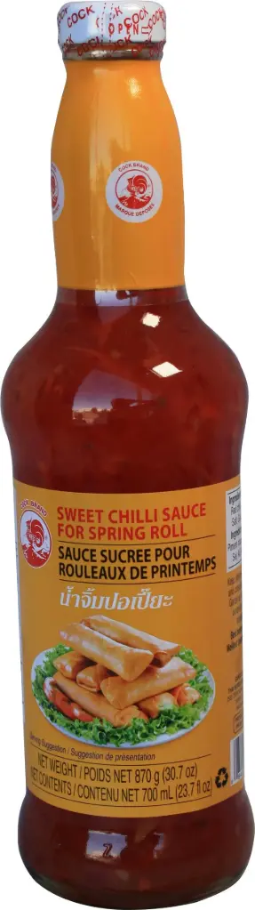 Cock Brand - Sweet Chilli Sauce for Spring Roll - 700ml - Each