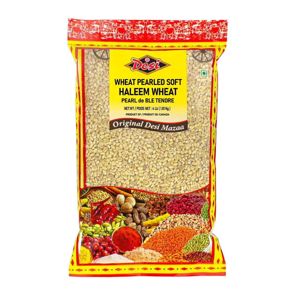 Desi Haleem Wheat - White Pearled Soft (5 x 8lb)