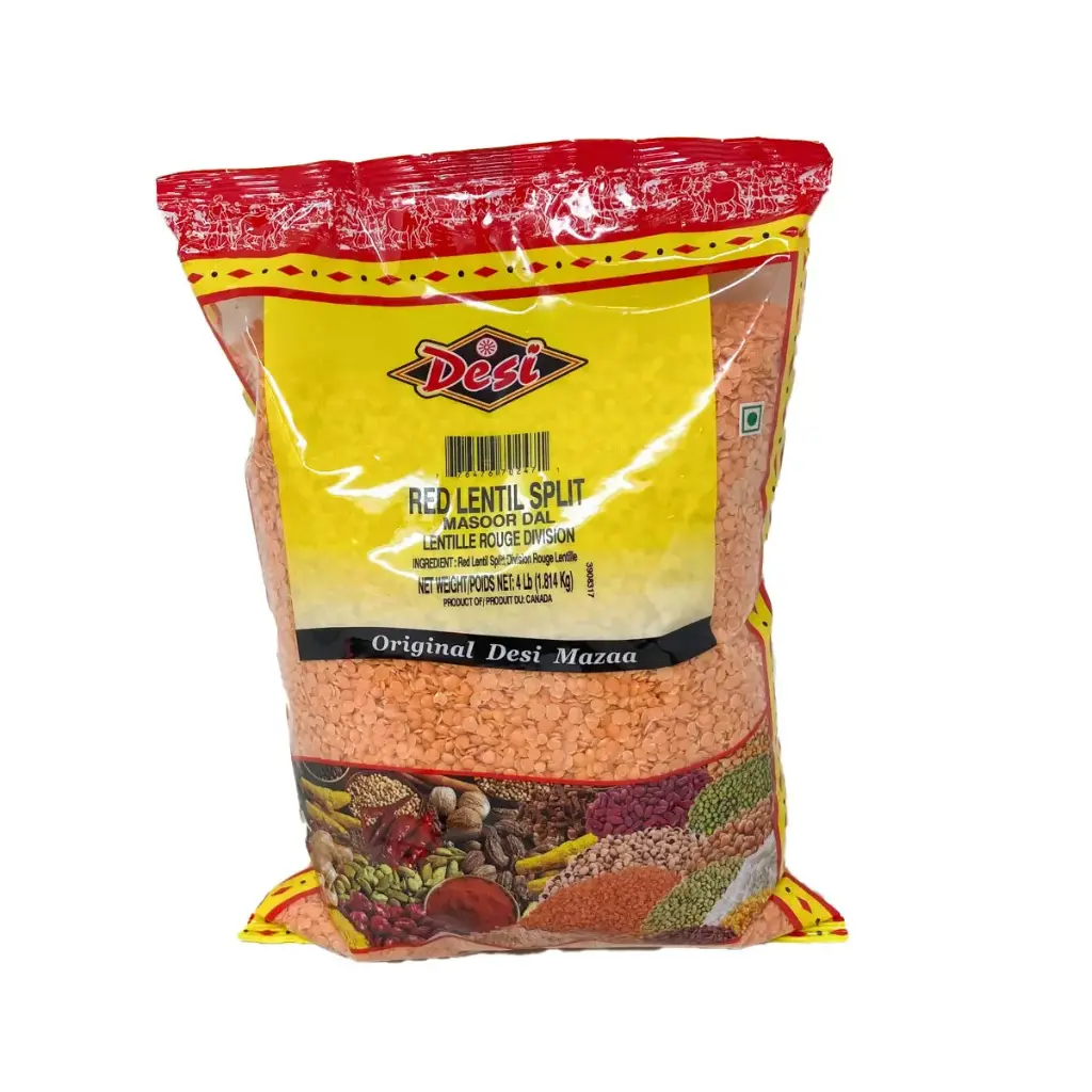 Desi Red Lentil Split (10 x 4lb)