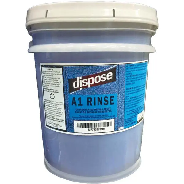 Dispose - A1-Rinse Concentrated Drying Agent - 20L - Each