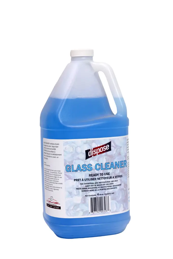 Dispose Glass Cleaner - Ready to Use (1 x 4L)