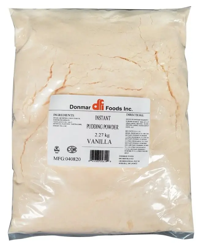 Donmar Foods Instant Pudding Powder Vanilla (1 x 2.27kg)