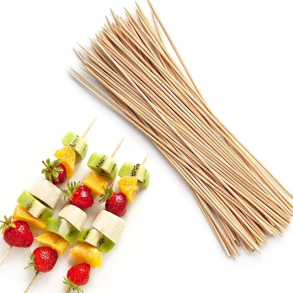 ECO Craze Burger Bamboo Picks - 4.7'' (48 x 100pc)