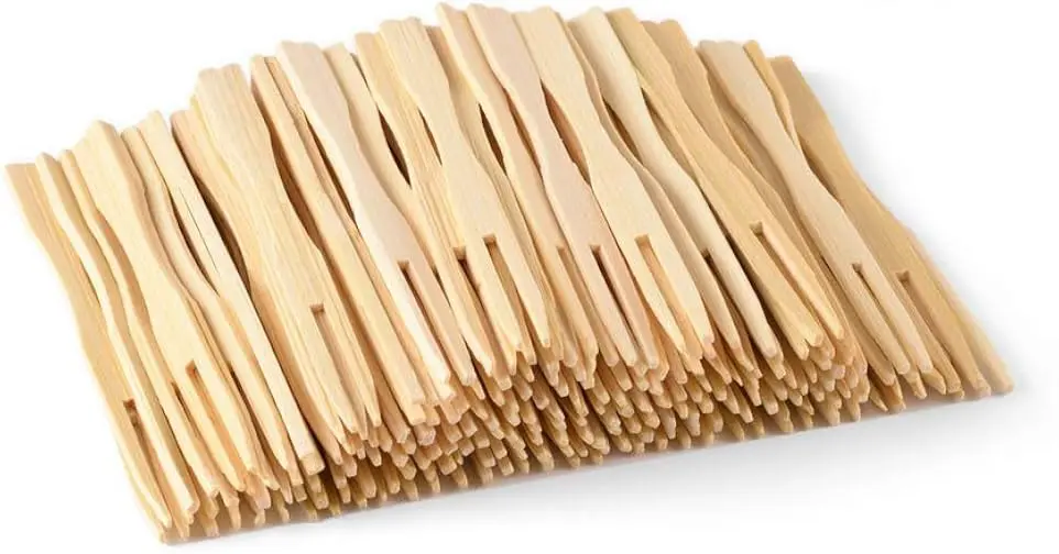 Eco Craze Burger Bamboo Picks - 3.5'' (1 x 100pc)