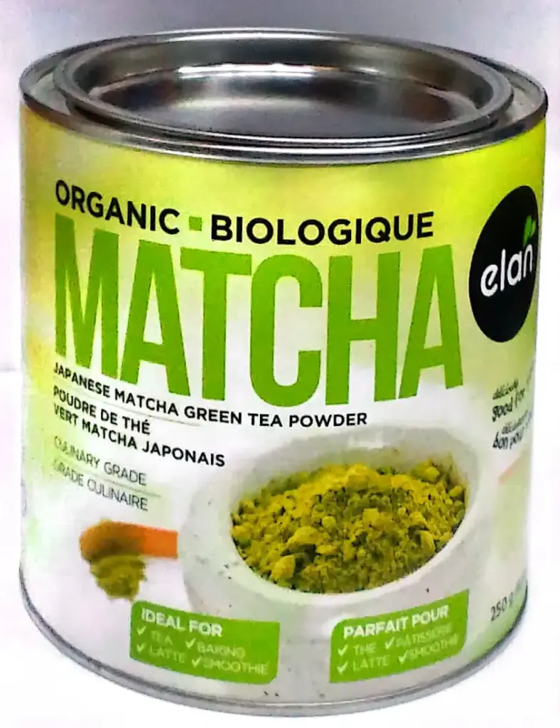 Elan Organic Matcha Green Tea Powder Loose (1 x 250g)