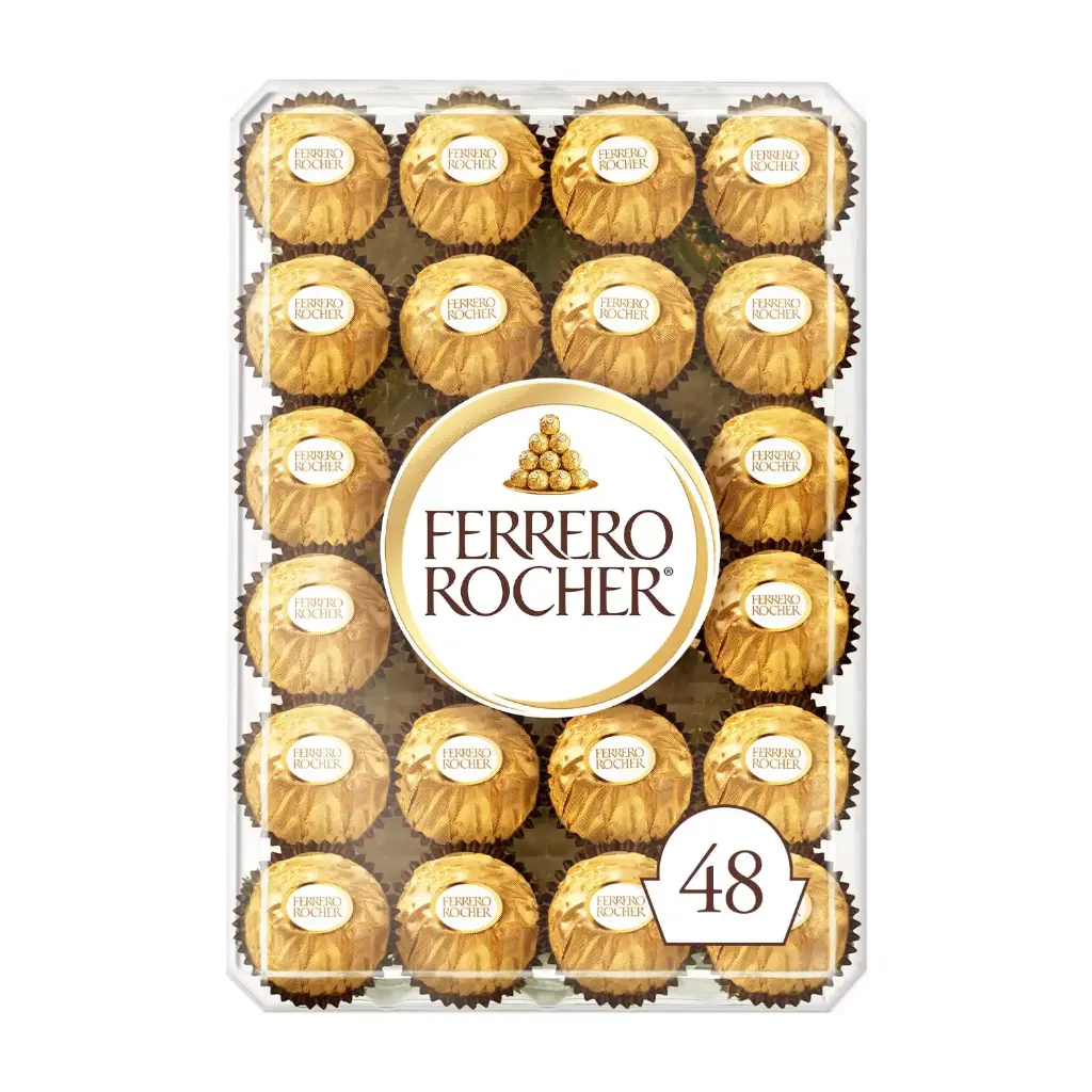 Ferrero Rocher Fine Hazelnut Chocolates (48 x 600g)