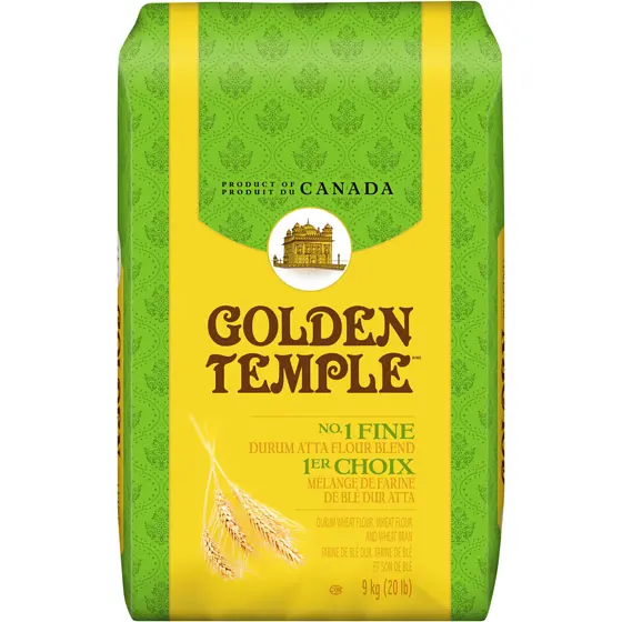 Golden Temple Durum Atta Flour Blend (2 x 9kg)