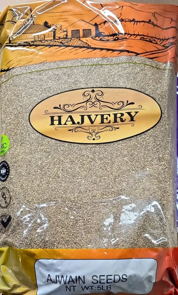 Hajvery Ajwain Seeds (1 x 5lb)