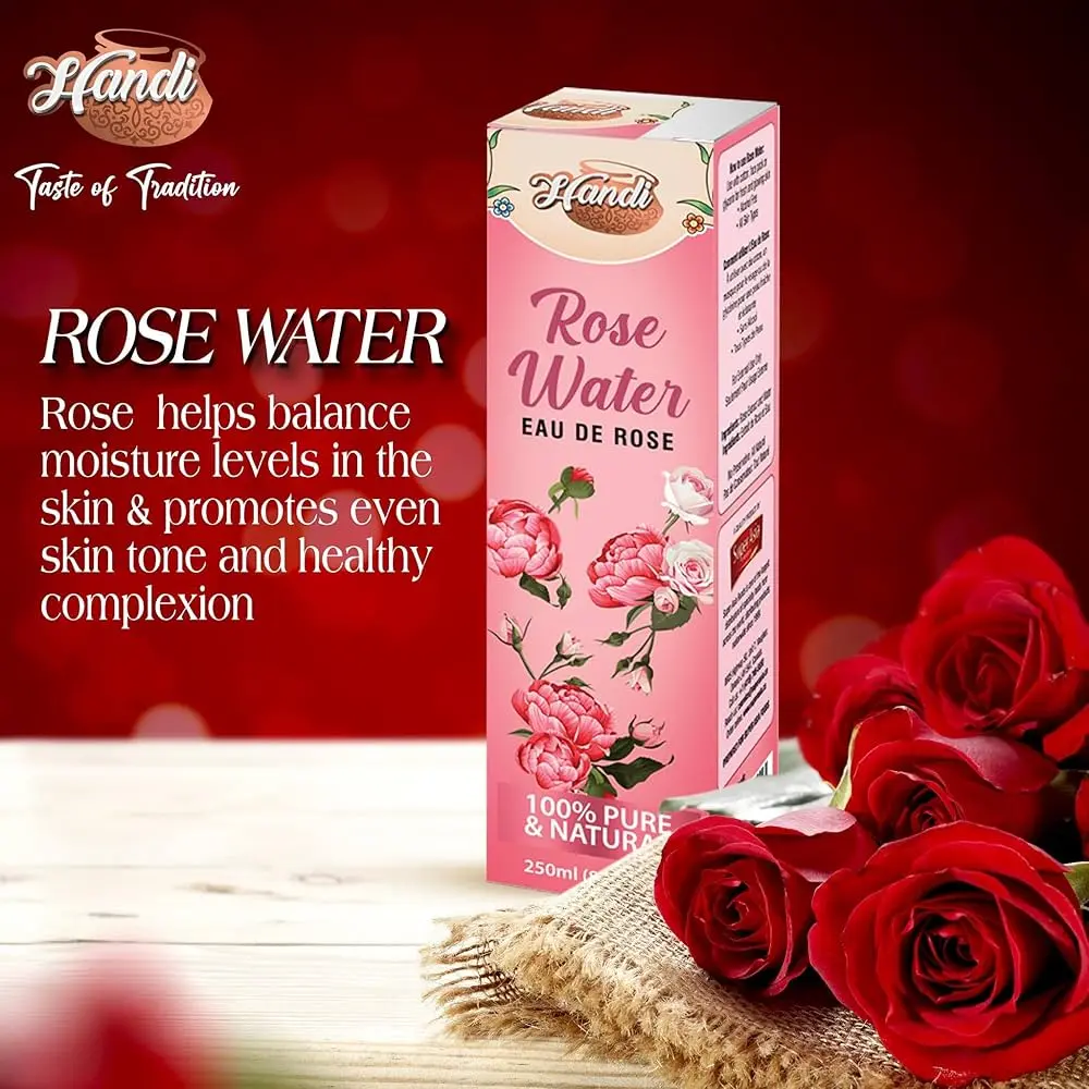 Handi Rose Water - 100% Pure (1 x 250ml)