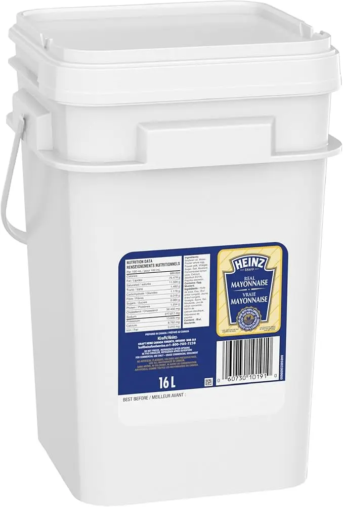 Heinz Mayonnaise Bucket (1 x 16L)
