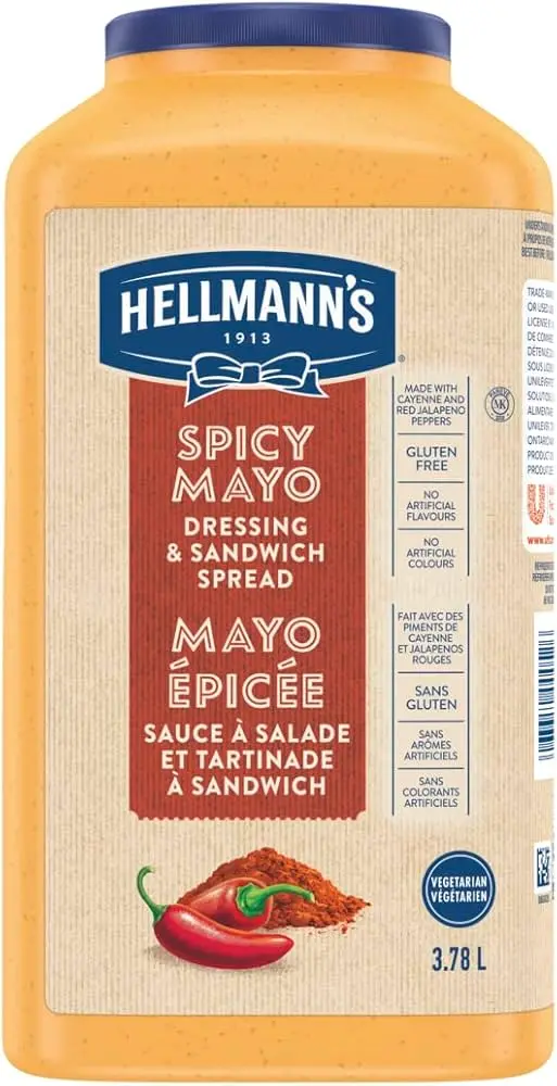 HellMann's Spicy Mayo (1 x 3.78L)