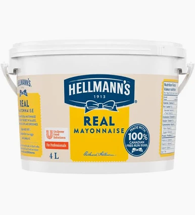 [CONH009] Hellman's - Real Mayonnaise Bucket - 4L