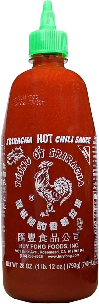 Huy Fong Foods - Sriracha Hot Chilli Sauce (12 x 793g)