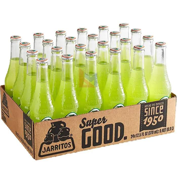 Jarritos - Lime Soda Drink - 24x370ml - Case