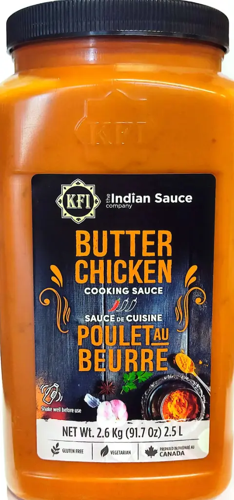 KFI - Butter Chicken Cooking Sauce - 2.6kg - Each