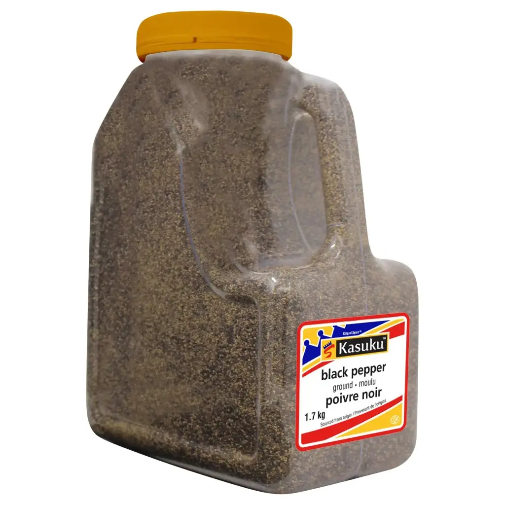 Kasuku Ground Black Pepper (1 x 1.7kg)