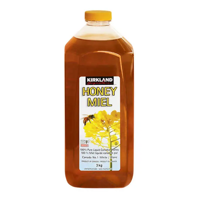 Kirkland Honey Miel-Unpasteurized (1 x 3kg)
