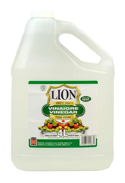 Lion Pure White Vinegar (4 x 4L)