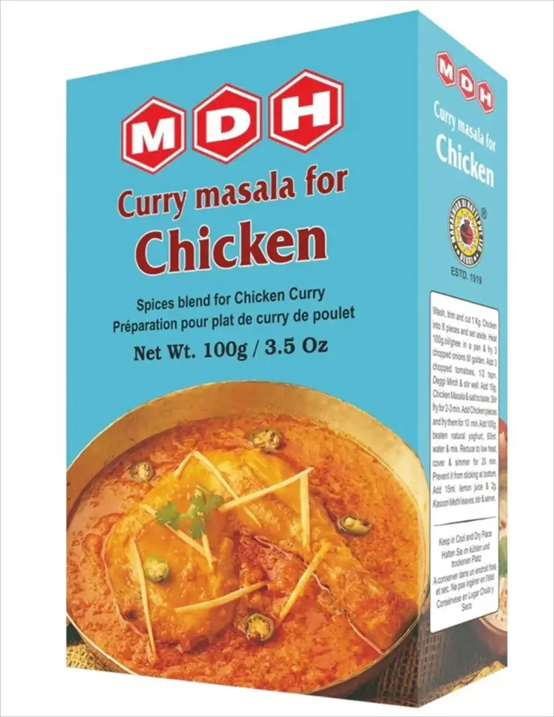 MDH - Chicken Curry Masala - 1 x 100g - Pack
