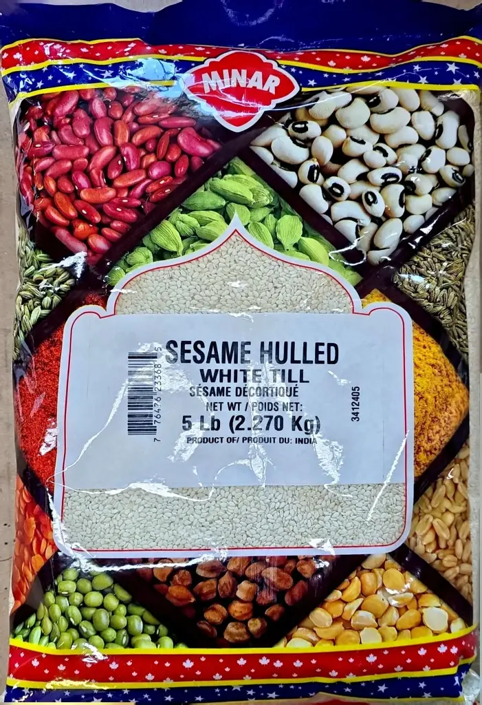 Minar Sesame Hulled White Till-(1 x 2.70kg)