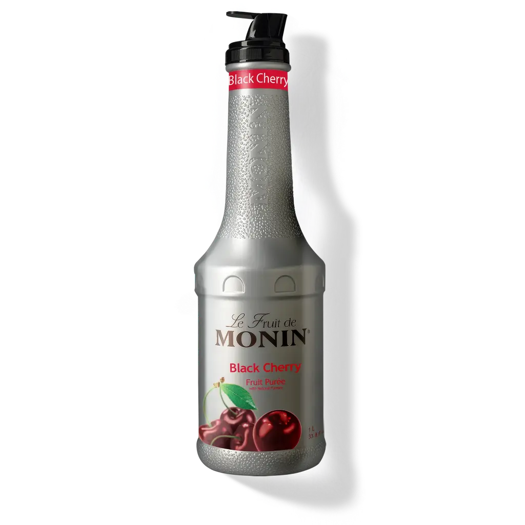Monin Black Cherry Puree - 1 x 1L